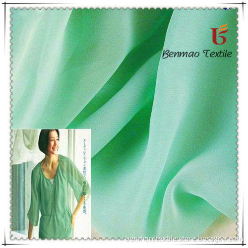 Cheap Chiffon Fabric for Dress/Clothes with Two Tone Chiffon Fabric/Pure Silk Crinkle Chiffon Fabric